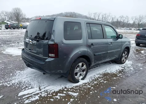 2012 Honda Pilot Ex-L from USA, damaged, VIN 5FNYF4H60CB010454